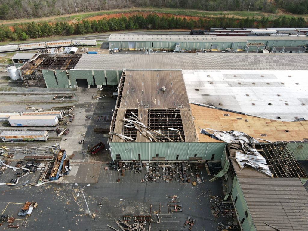 Structural Roof Damage Assessment Tampa Commercial